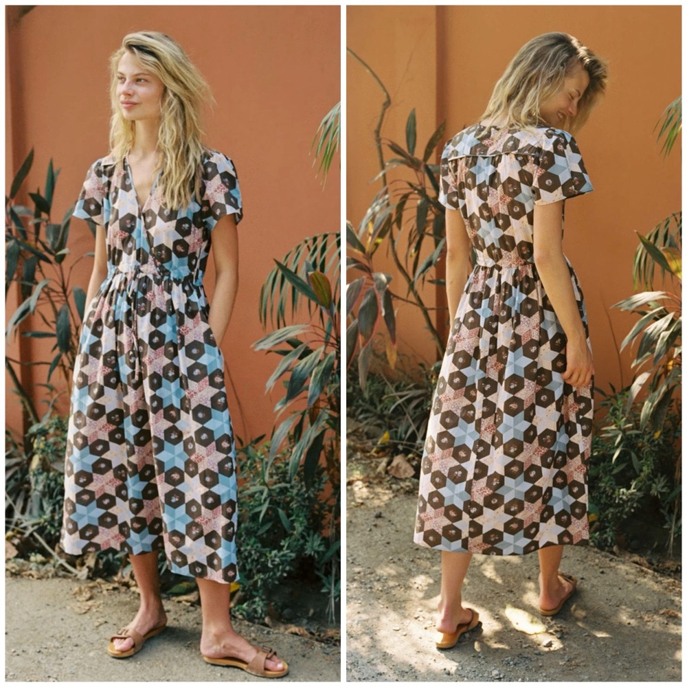 Christy Dawn Multicolor Midi Dress